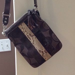 Coach cross body bag